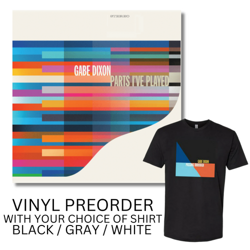 Gabe Dixon 'Parts I've Played' Vinyl / Shirt Bundle