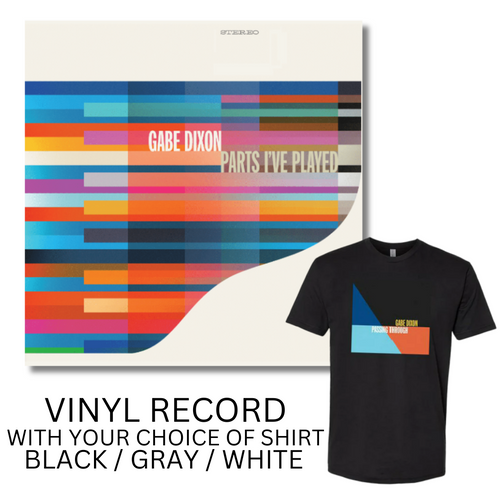 Gabe Dixon 'Parts I've Played' Vinyl / Shirt Bundle