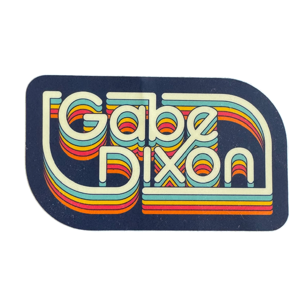 NEW! Gabe Dixon Sticker