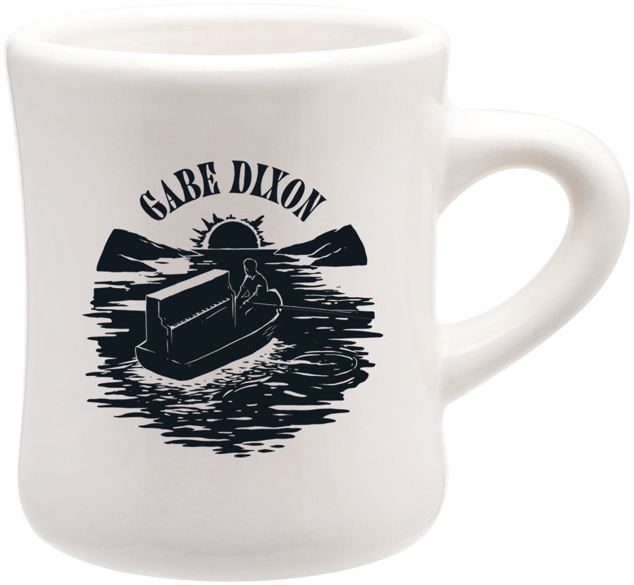 Diner Mug (10 Oz., 2 Locations, Natural)