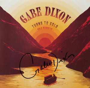 AUTOGRAPHED CD - Solo Acoustic - Turns to Gold